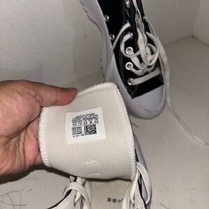 Used 1 time but been in my closet and got dirty with the rest of the shoes